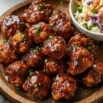 Baked Honey BBQ Chicken Bites