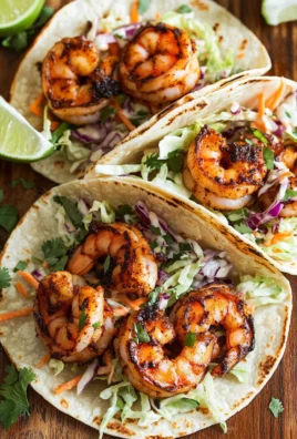 Blackened Shrimp Tacos with Slaw 24 Blackened Shrimp Tacos with Slaw