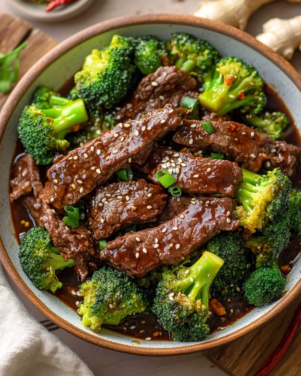 Blackstone Beef and Broccoli 20 Blackstone