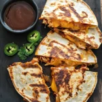 Blackstone Hot Honey BBQ Chicken Quesadillas