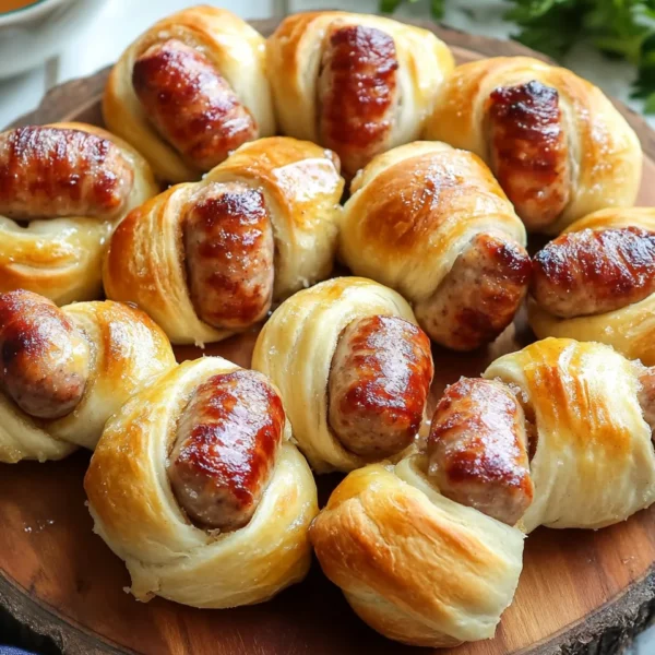 Breakfast Pigs in a Blanket