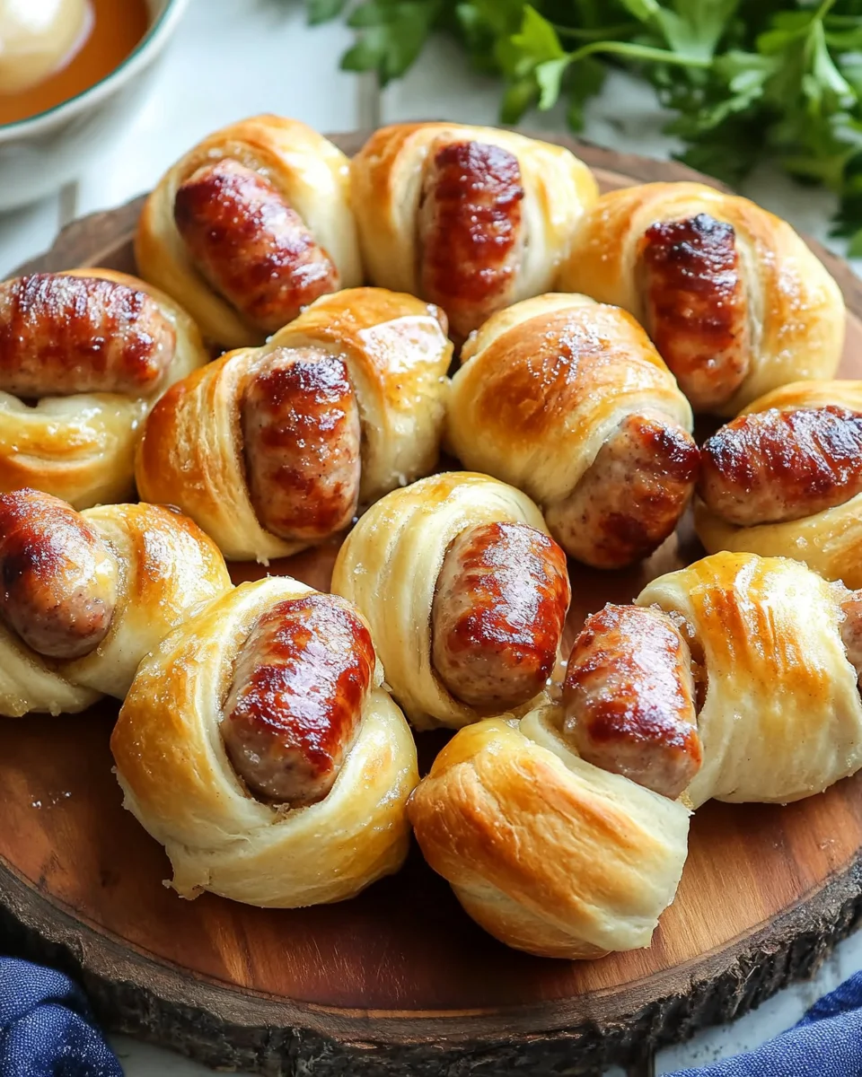 Breakfast Pigs in a Blanket