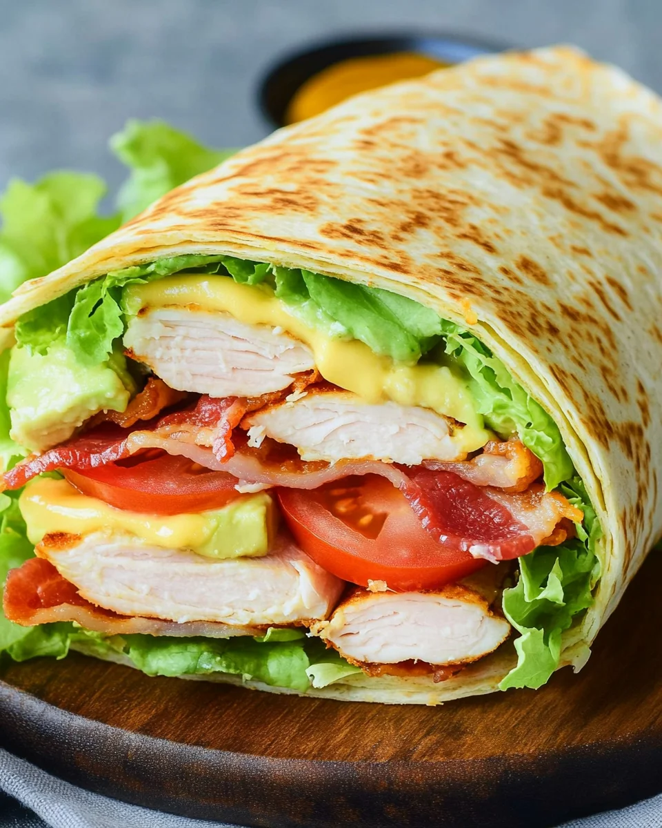 California Turkey Club Wrap 19 California