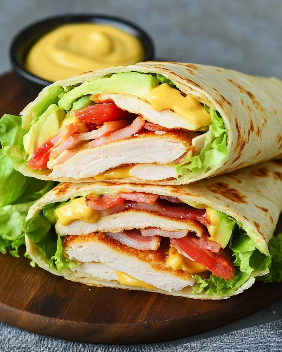 California Turkey Club Wrap