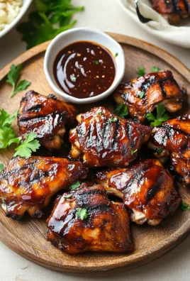 Caramelized BBQ Chicken Thighs in the Oven