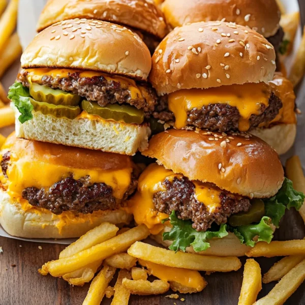 Cheeseburger Sliders (Easy, 30-min Recipe)