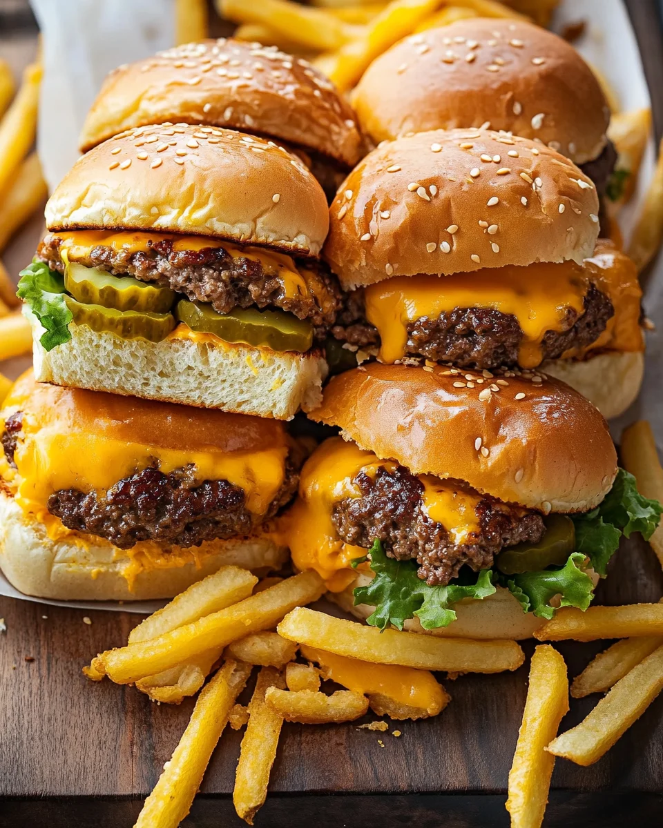Cheeseburger Sliders (Easy, 30-min Recipe)