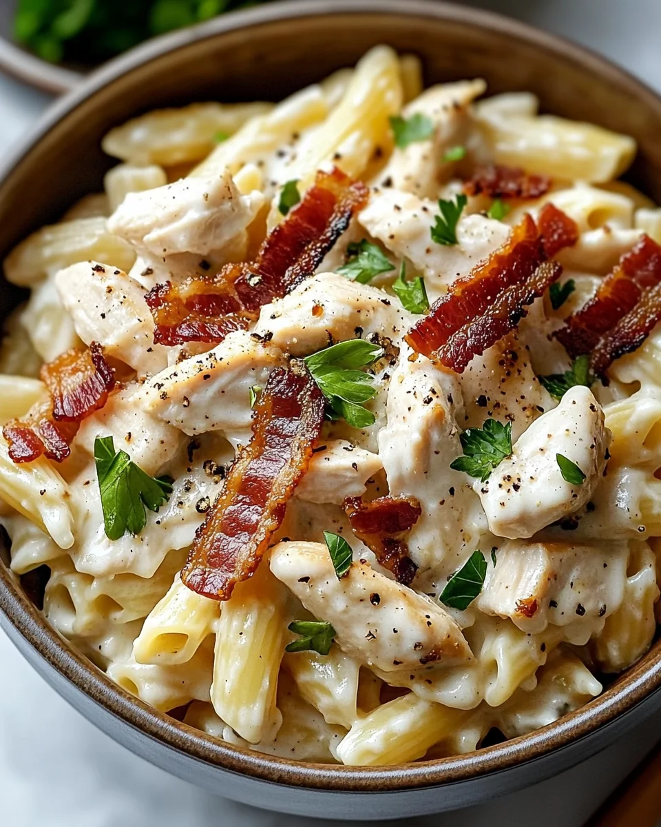Chicken Bacon Ranch Pasta 21 Chicken