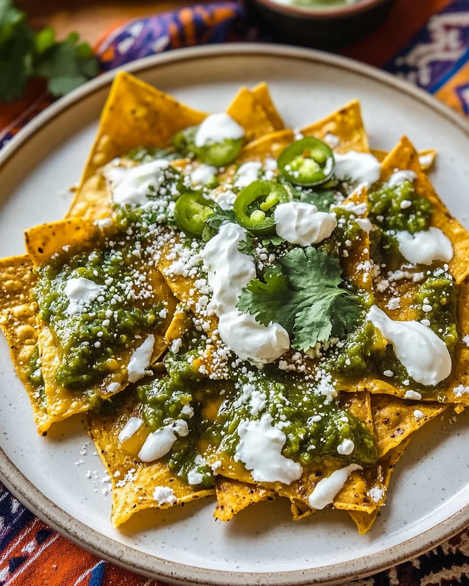 Chilaquiles Verdes