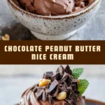 Chocolate Peanut Butter Nice Cream 13 Pinterest Hidden Image