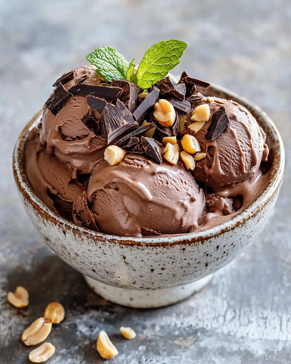 Chocolate Peanut Butter Nice Cream