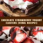 Chocolate Strawberry Yogurt Clusters (Viral Recipe!) 16 Pinterest Hidden Image