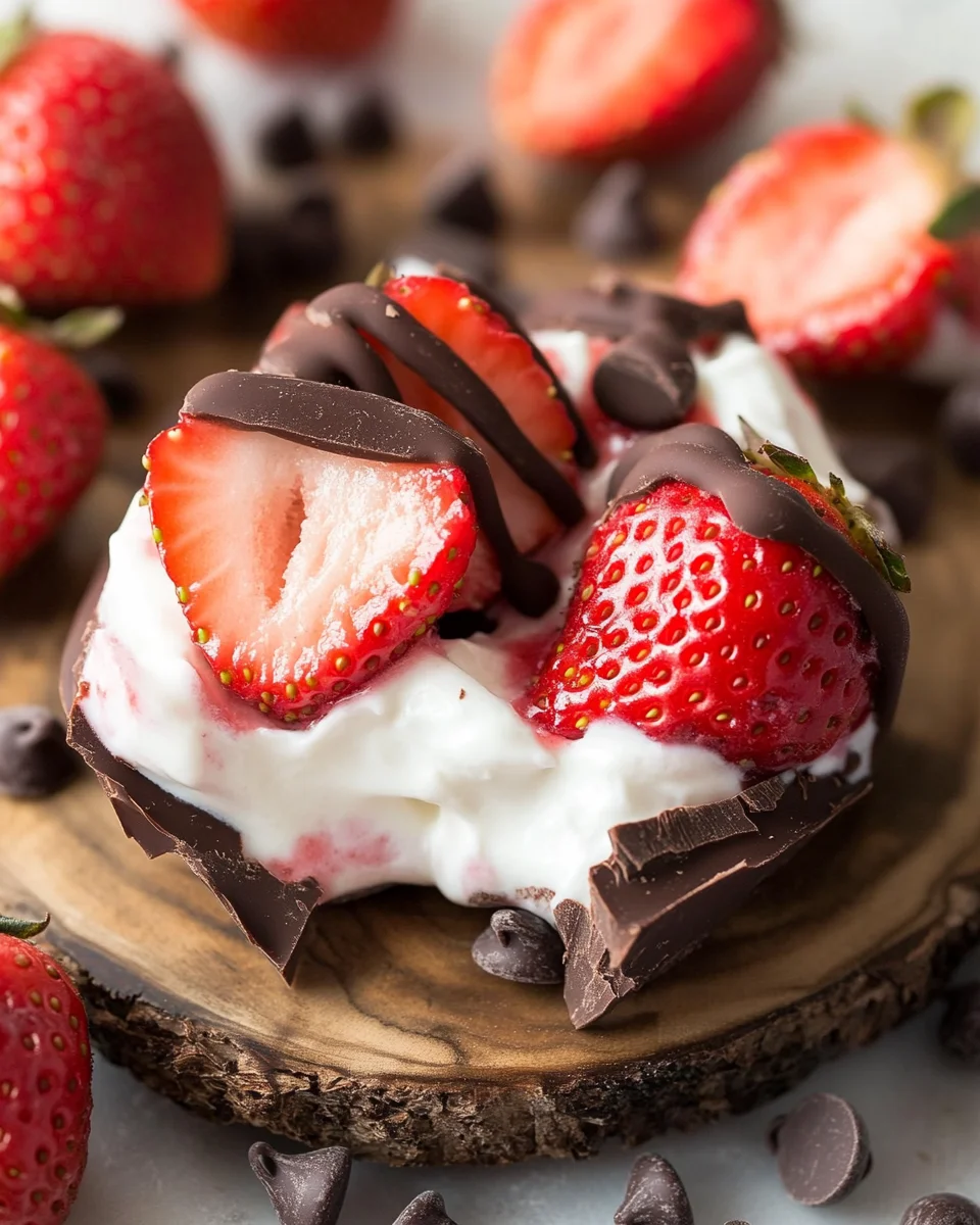 Chocolate Strawberry Yogurt Clusters (Viral Recipe!) 18 Chocolate Strawberry Yogurt Clusters (Viral Recipe!)