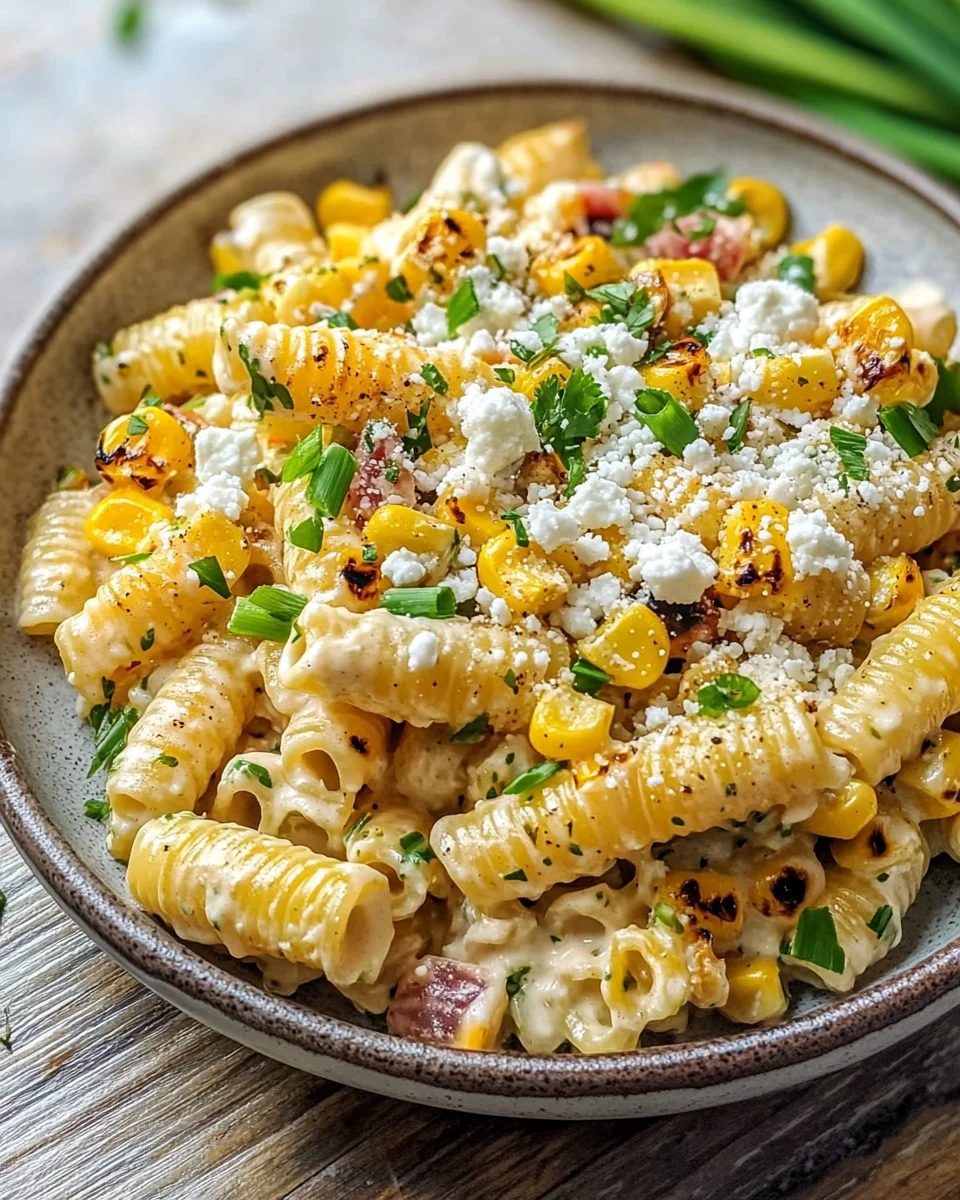 Creamy Street Corn Pasta Salad 18 Creamy Street Corn Pasta Salad