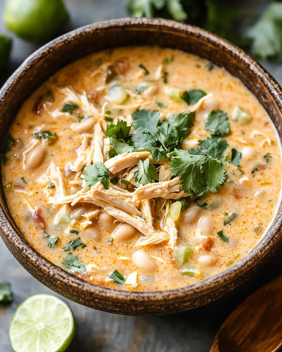 Creamy White Chicken Chili Recipe