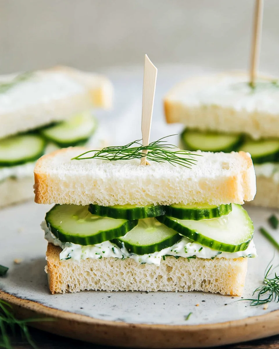 Cucumber Sandwiches 18 Cucumber