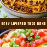 Easy Layered Taco Bake 18 Pinterest Hidden Image