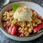 Easy Rhubarb Crisp