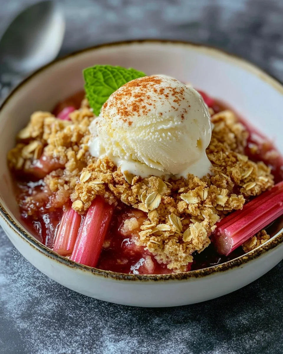 Homepage 15 Easy Rhubarb Crisp