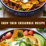 Easy Taco Casserole Recipe 23 Pinterest Hidden Image