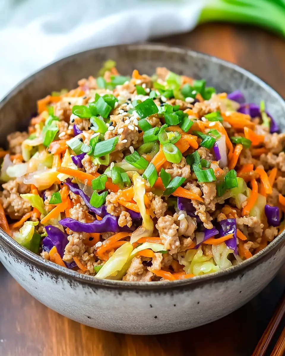 Egg Roll in a Bowl Recipe