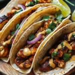 Garlic Butter Honey BBQ Chicken Tacos: Sweet, Savory & Irresistible!