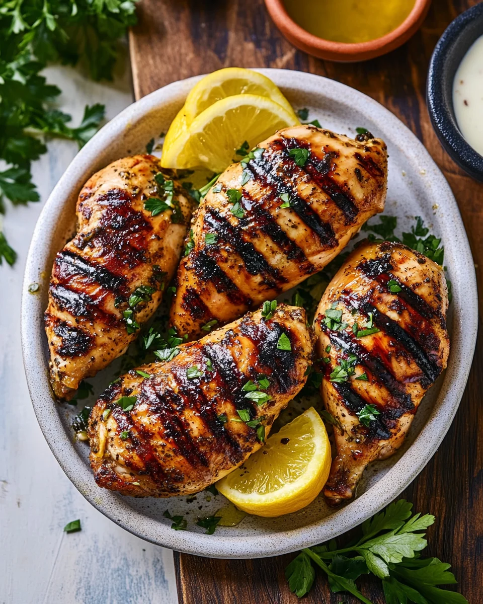 Grilled Lemon Chicken