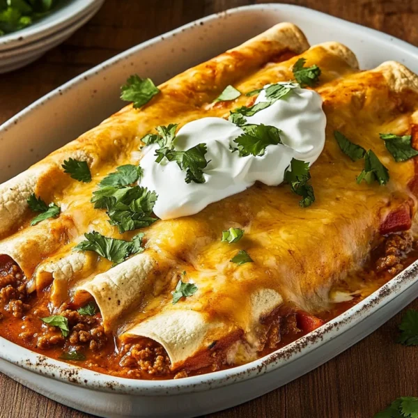 Ground Beef Enchiladas