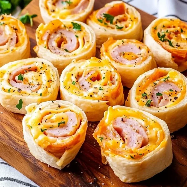 Ham and Cheese Pinwheels