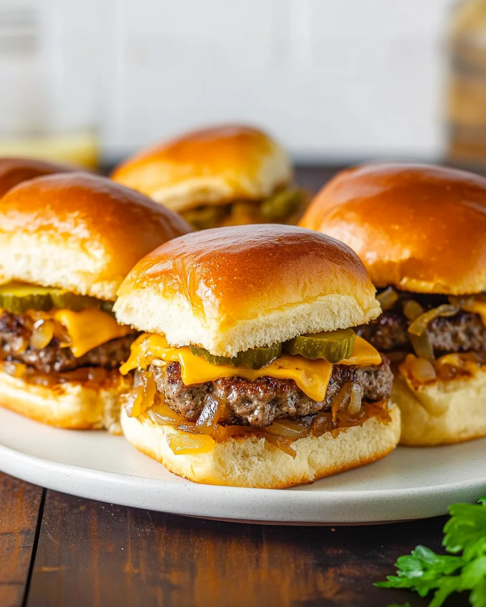 Hawaiian Roll Cheeseburger Sliders 16 Hawaiian