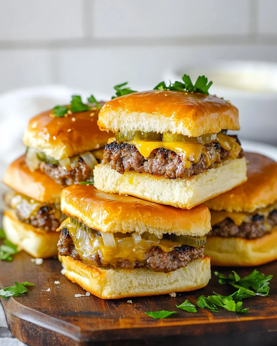 Hawaiian Roll Cheeseburger Sliders 18 Hawaiian Roll Cheeseburger Sliders