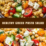 Healthy Greek Pasta Salad 20 Pinterest Hidden Image