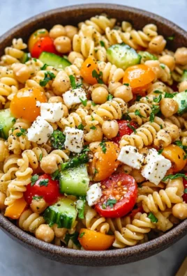 Healthy Greek Pasta Salad