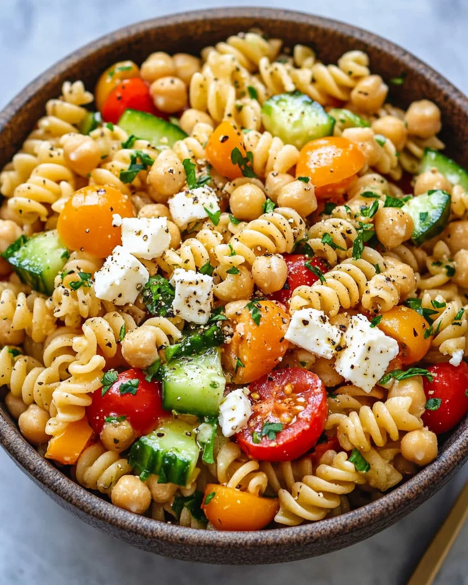 Homepage 1 Healthy Greek Pasta Salad