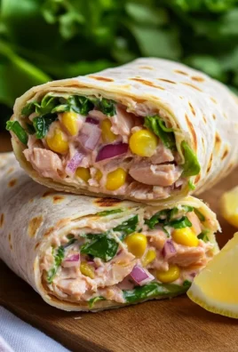 Healthy Tuna Melt Wrap Recipe, Easy 10 Minute Lunch