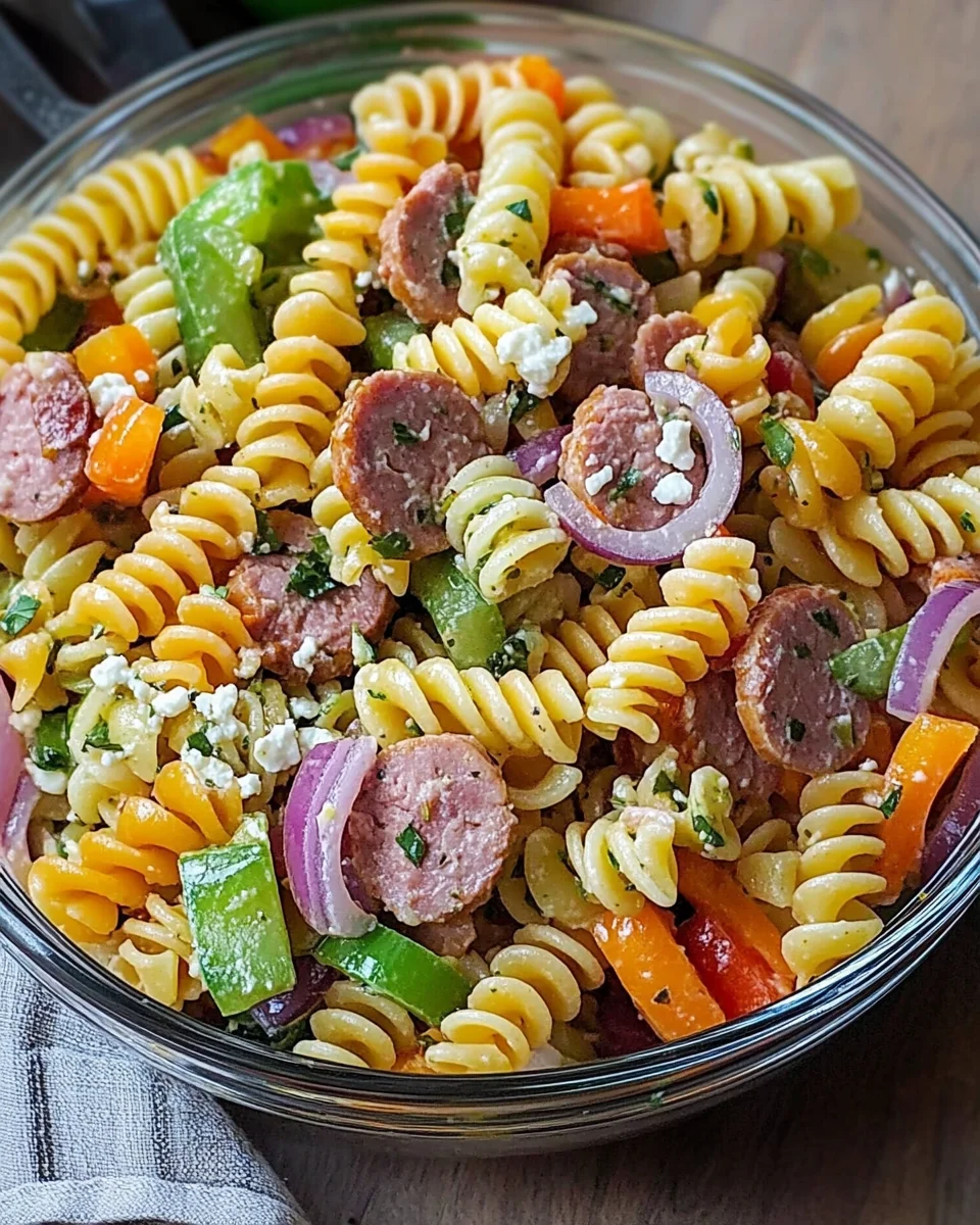 High Protein Italian Pasta Salad 19 High