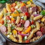 High Protein Italian Pasta Salad