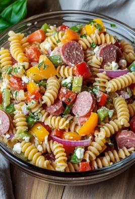 High Protein Italian Pasta Salad 19 High Protein Italian Pasta Salad