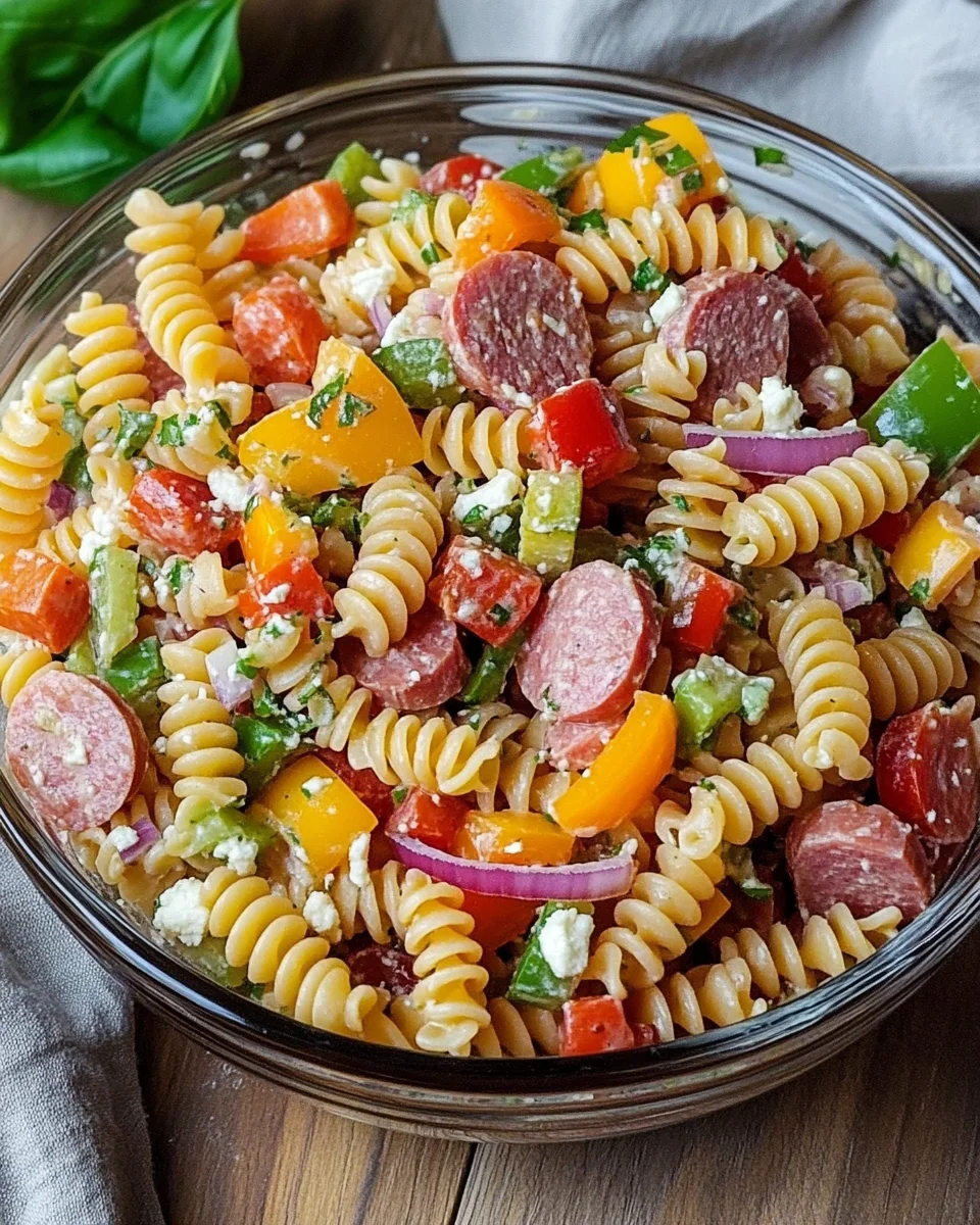 High Protein Italian Pasta Salad 21 High Protein Italian Pasta Salad