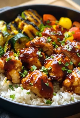 Honey BBQ Chicken Rice