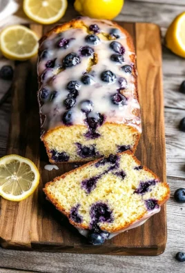 Lemon Blueberry Bread 16 Lemon Blueberry Bread