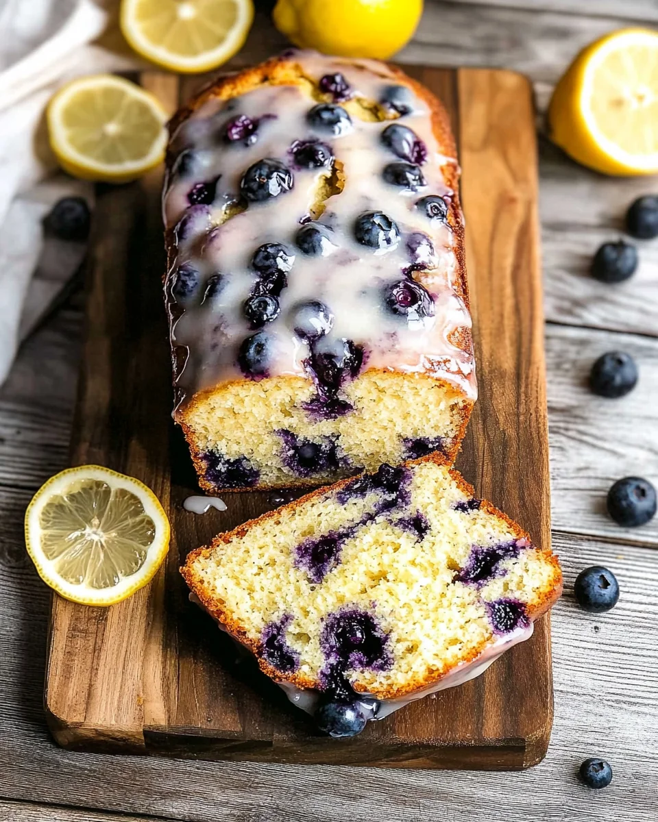 Lemon Blueberry Bread 24 Lemon Blueberry Bread