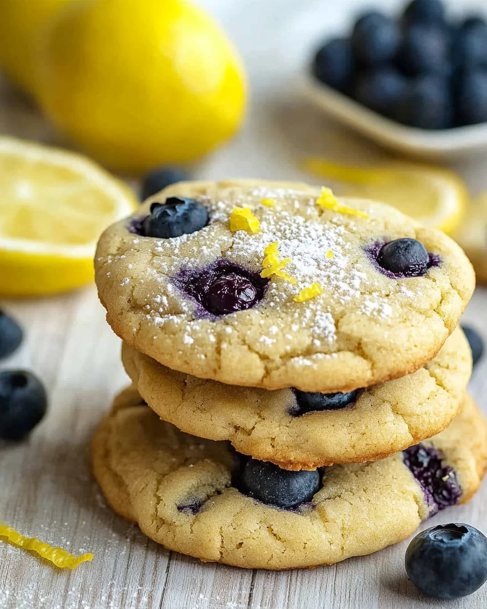 Lemon Blueberry Cookies Recipe 25 Lemon