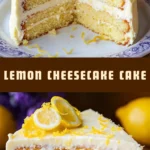 Lemon Cheesecake Cake 17 Pinterest Hidden Image