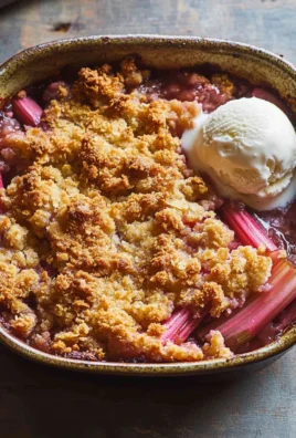 Old-Fashioned Rhubarb Crumble