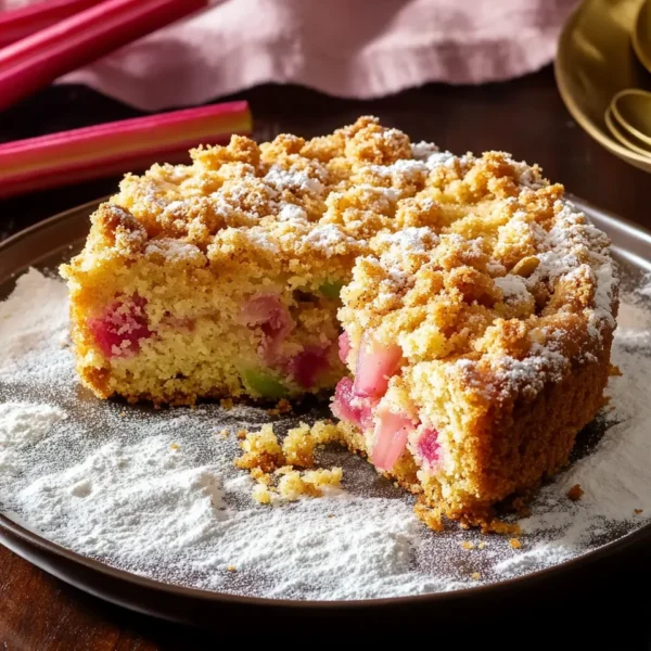 Oma's Rhubarb Cake