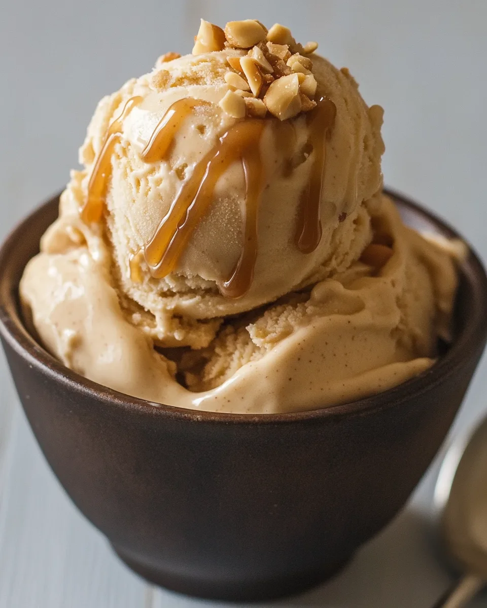 Peanut Butter Frozen Yogurt 13 Peanut