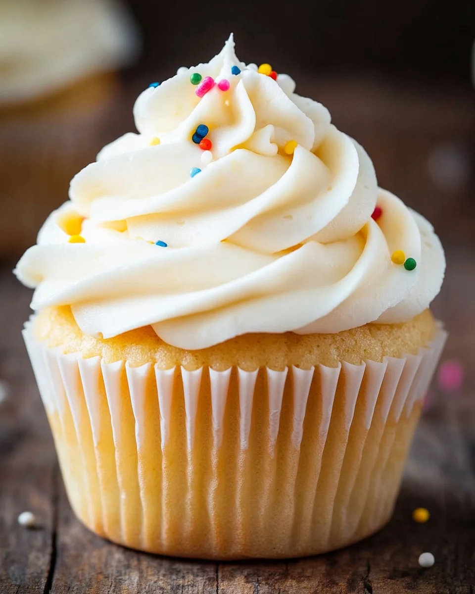 Perfect Vanilla Cupcake Recipe