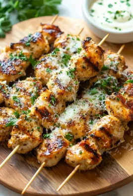 Ranch Garlic Parmesan Chicken Skewers 22 Ranch Garlic Parmesan Chicken Skewers