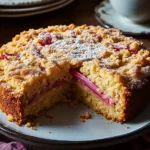 Rhubarb Coffee Cake Recipe